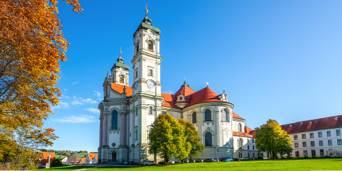 Die Basilika und das Kloster in Ottobeuren